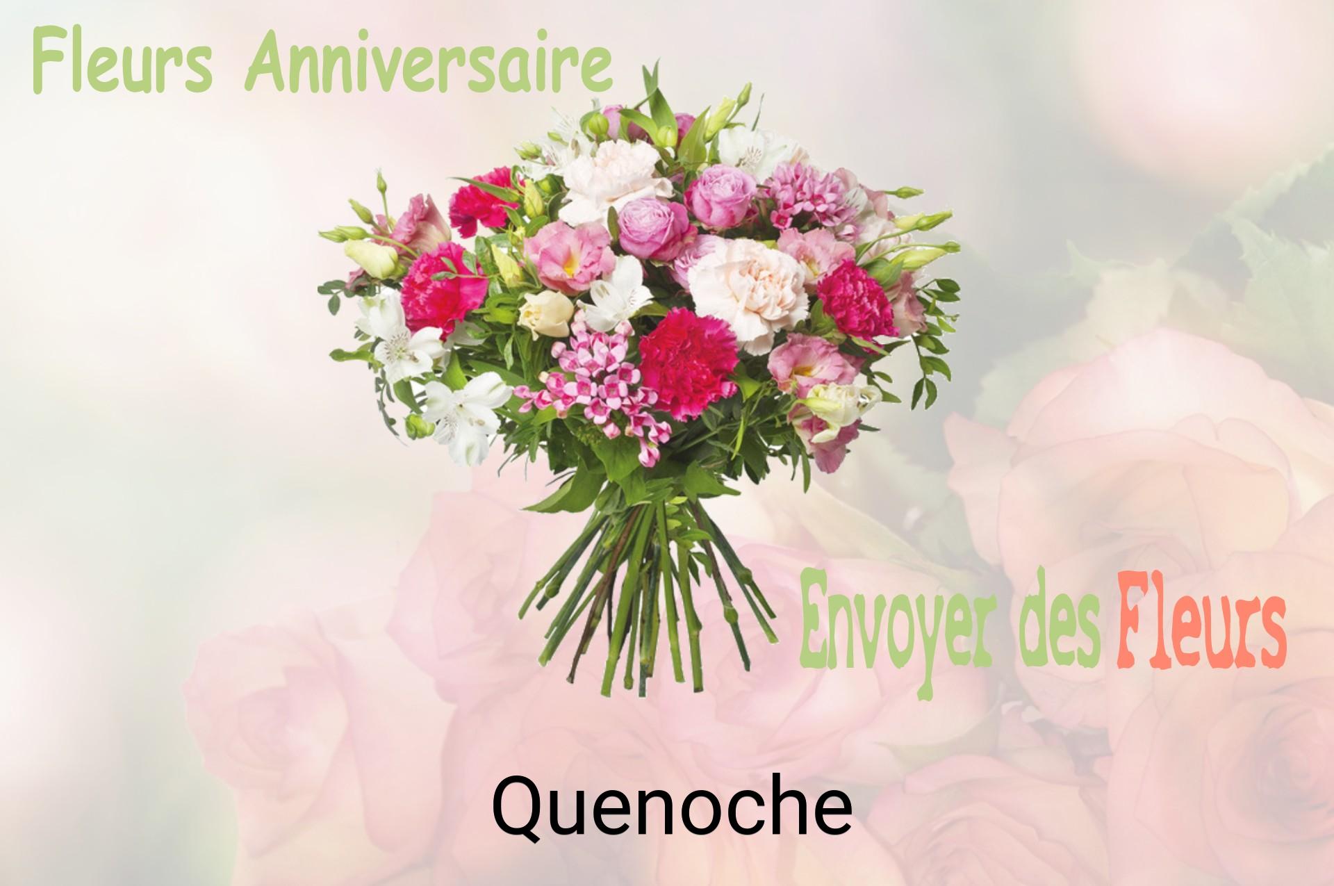 Bouquet de fleurs d’anniversaire livré à Quenoche